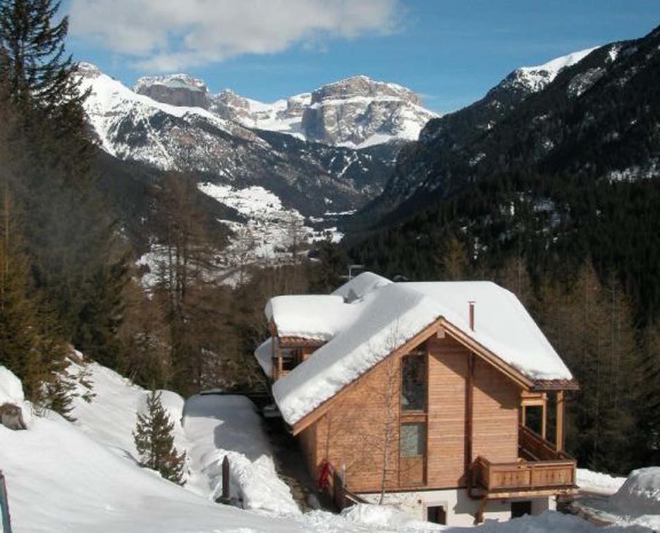 Chalet Do Costa Pozza di Fassa Exteriör bild