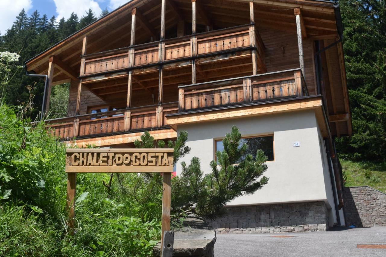 Chalet Do Costa Pozza di Fassa Exteriör bild